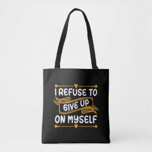 Psychischer Kaffee, den ich ablehne, um die Angst Tasche