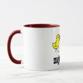 Psychischer Küken-Magnet Tasse (Links)