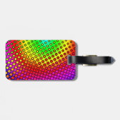 Psychischer Regenbogen Gepäckanhänger (Rückseite horizontal)