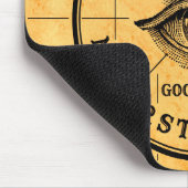 Psychisches Augen-sprechenbrett Mousepad (Ecke)
