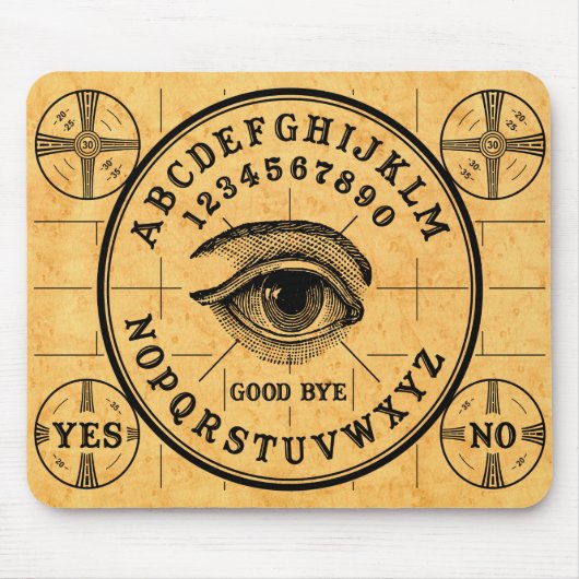 Psychisches Augen-sprechenbrett Mousepad (Vorne)