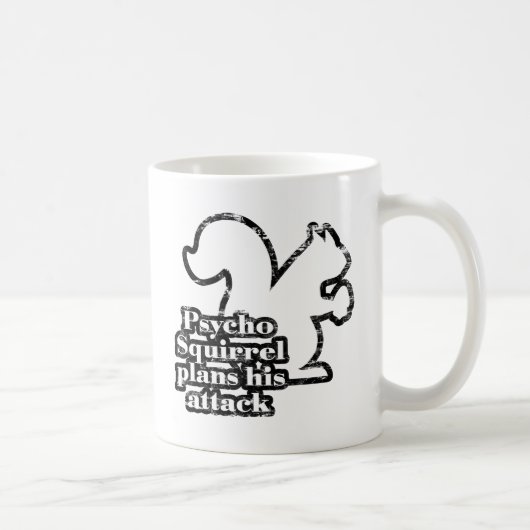 Psychisches Eichhörnchen Kaffeetasse (Rechts)