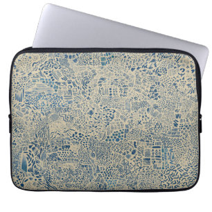 Psychisches Geräusch V01 Laptopschutzhülle