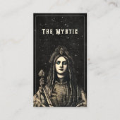 Psychisches Medium, Hexe, Mystische Visitenkarte (Vorderseite)