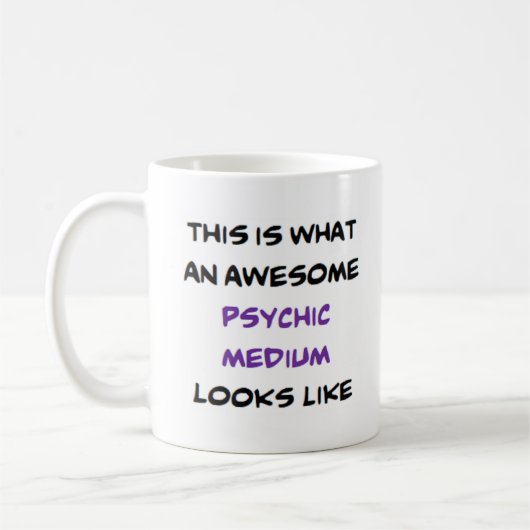 psychisches Medium, phantastisch Kaffeetasse (Links)