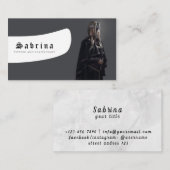 Psychisches Mittel und Clairvoyant Visitenkarte (Vorne/Hinten)