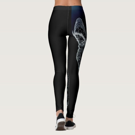 Psychisches Poly Leggings (Rückseite)