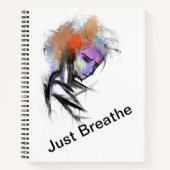 Psychisches Wellness Journal Notizblock (Vorderseite)