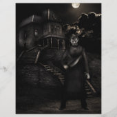 Psycho Anpassbare Halloween-Flyer Flyer (Vorne)