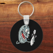 Psycho Bowling Schlüsselanhänger (Vorderseite)