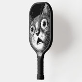 Psycho Cat Retro Pickleball Paddle (Links)