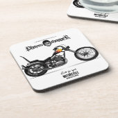 Psycho Chopper Untersetzer | Motorrad-Untersetzer- (Linke Seite)