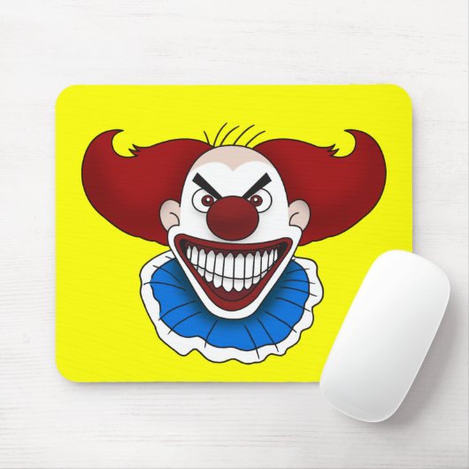 Psycho Clown Mousepad (Mit Mouse)