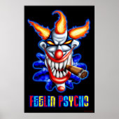 Psycho Clown Poster (Vorne)