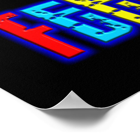 Psycho Clown Poster (Ecke)