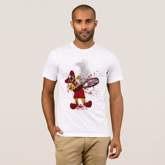 PSYCHO Clown-Shirt T-Shirt (Vorne ganz)