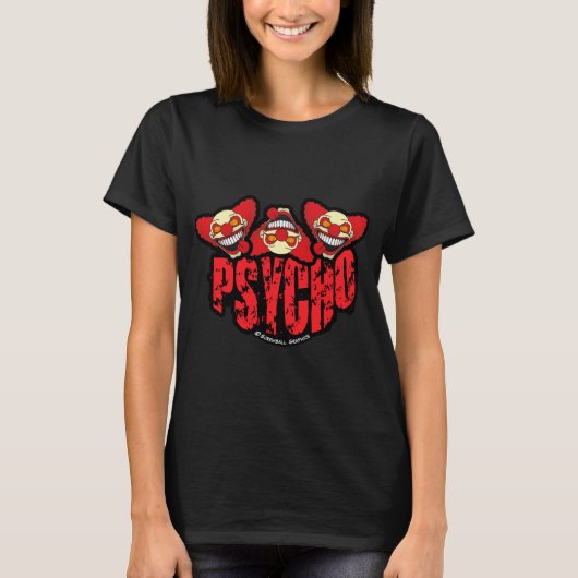 Psycho Clown T-Shirt (Vorderseite)