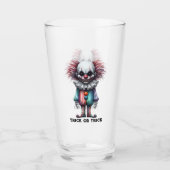 Psycho Clown - Trick oder Trick individualisieren Glas (Vorderseite)