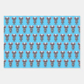 Psycho Clown Wrapping Paper Geschenkpapier Set (Vorderseite 3)