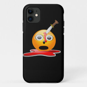 Psycho-Emoji iPhone 11 Hülle