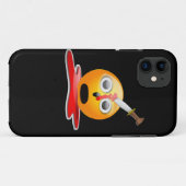 Psycho Emoji Case-Mate iPhone Hülle (Rückseite (Horizontal))