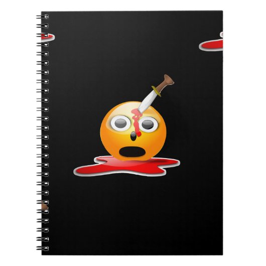 Psycho Emoji Notizblock (Vorderseite)