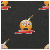 Psycho Emoji Stoff (Nahaufnahme)