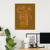 "PSYCHO" GICLEE-DRUCKER POSTER (Heimbüro)