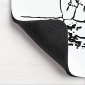 Psycho Kid Mouse Pad Mousepad (Ecke)
