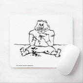 Psycho Kid Mouse Pad Mousepad (Mit Mouse)