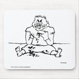 Psycho Kid Mouse Pad Mousepad