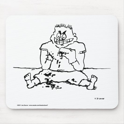 Psycho Kid Mouse Pad Mousepad (Vorne)