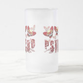 Psycho Mattiert Beer Tasse (Mittel)