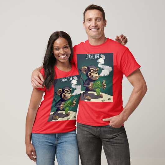 psycho Monkey Lavish T- Shirt (Unisex)