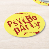 Psycho Party Untersetzer (Angewinkelt)