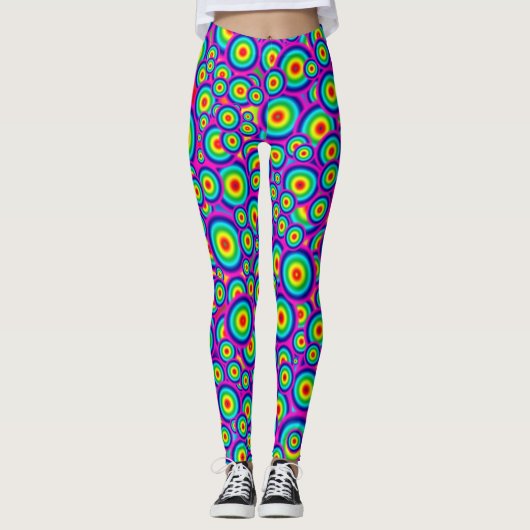 Psycho Psychedelic Leggings (Vorderseite)