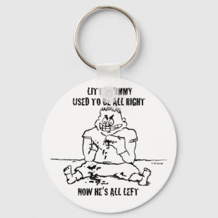 Psycho Puppet Kid ist nicht in Ordnung Schlüsselanhänger