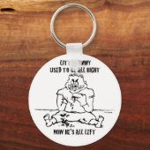 Psycho Puppet Kid ist nicht in Ordnung Schlüsselanhänger (Vorderseite)