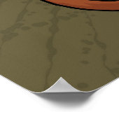Psycho-Sackaffe Poster (Ecke)