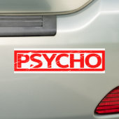 Psycho Stempel Autoaufkleber (Auf Auto)