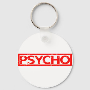 Psycho Stempel Schlüsselanhänger