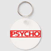 Psycho Stempel Schlüsselanhänger (Rückseite)