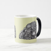Psycho Warrior Morphing Tasse (VorderseiteRechts)