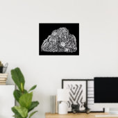 Psycho Warrior Poster (Heimbüro)