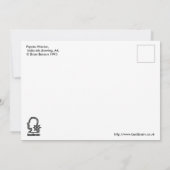 Psycho Warrior, von Brian Benson, Flachkarte (Rückseite)