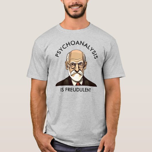 Psychoanalyse ist freudulent T-Shirt (Vorderseite)