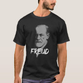 Psychoanalytic dr Freud Icon Portrait T-Shirt (Vorderseite)
