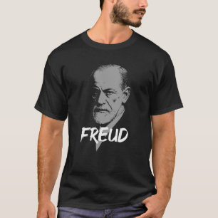 Psychoanalytiker Dr. Freud Icon Porträt T-Shirt