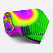 PsychoBerries 3d Glass Fraktal Krawatte (Gerollt)