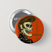 Psychobilly Regeln Button (Vorne & Hinten)